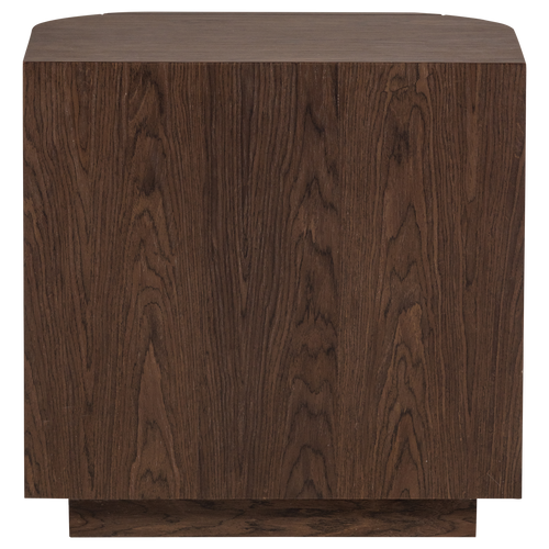 WOOOD ladekast/ nachtkastje 2 lades Arvi - Hout - Fineer Bruin - 56x55x41