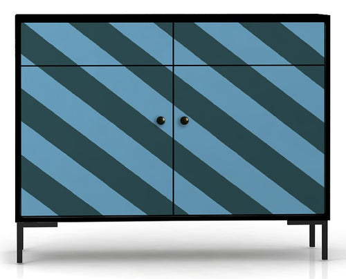 Dressoir MDF 2 deuren en 2 lades