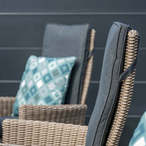 Garden Impressions tuinset Collin - Tulli - vintage willow - 220x115 cm - 7-delig