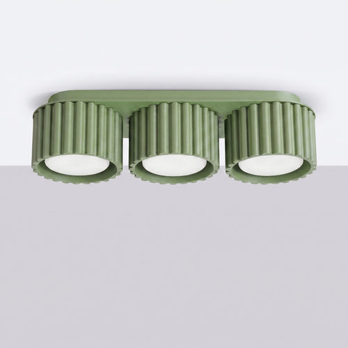 Sollux Lighting Plafondlamp AURA 3 salie Gx53 - 32,5x10x8cm