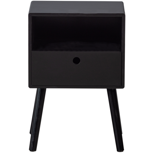 WOOOD nachtkastje Ozzy - Hout - Zwart - 53x36x30 - vtwonen shop