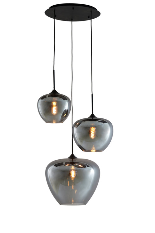 Light & Living hanglamp MAYSON - grijs - Ø40x160cm - vtwonen shop