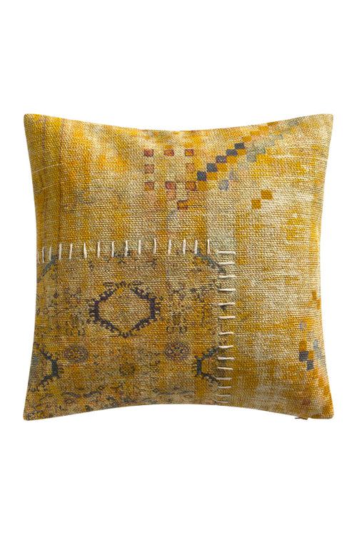 Calma House Kussenhoes Dinka - Mosterd - 45x45