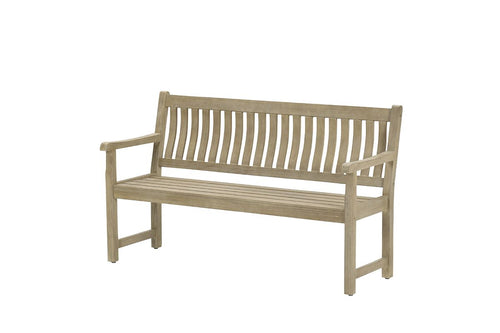 Vondel parkbench - eucalyptushout met white wash - L150 cm - vtwonen shop