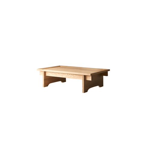 Tikamoon Massief eiken rechthoekige salontafel - Naturel