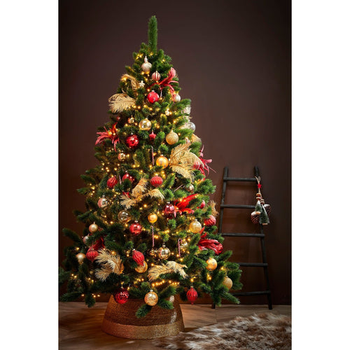 Mica Decorations Kerstboomrok - H26 x Ø58 cm - Zeegras - Goud