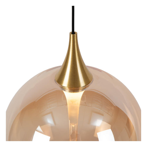 Lucide hanglamp GISELA - Geïntegreerde LED - Amber - vtwonen shop