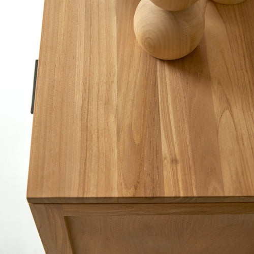 Tikamoon Teakhouten buffet 150 cm - Naturel - vtwonen shop