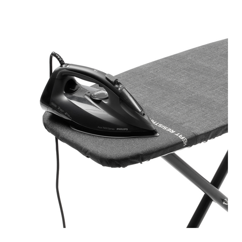 Brabantia Strijkplank D, 135x45 cm, hittebestendige parkeerplaats - Denim Black