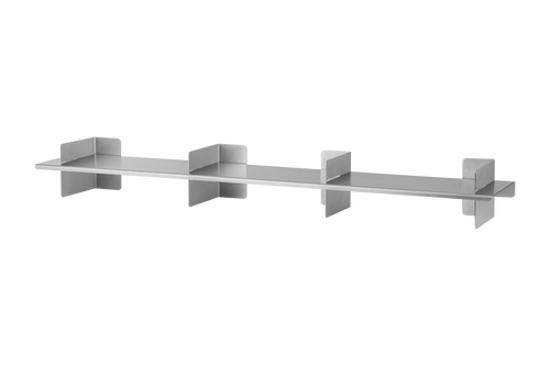 noo.ma Tivo Shelf 120 - RVS wandplank 120 cm