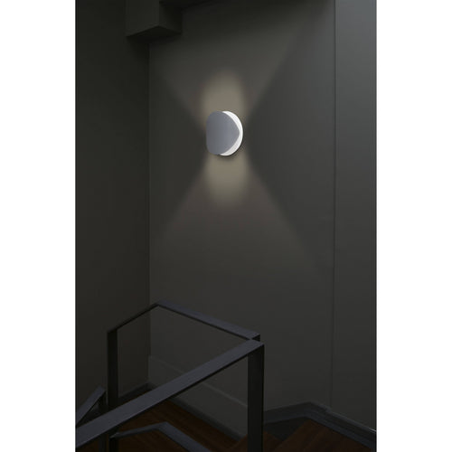 Faro Ovo-G - Verstelbare 1 Light Indoor Grote Wandlamp Wit