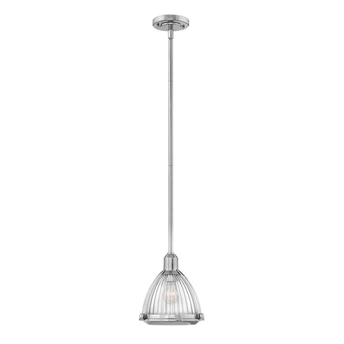 Elroy Hinkley 1 hanglamp gepolijst nikkel