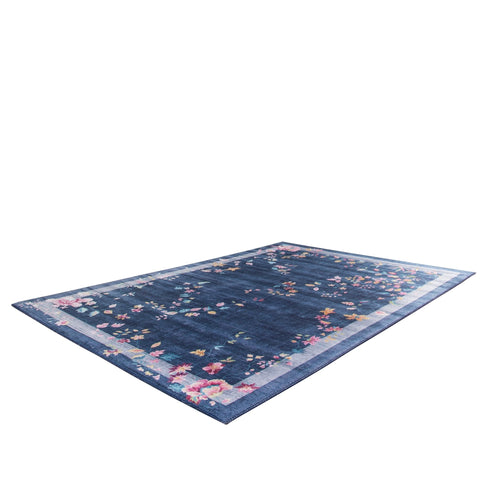 AFK Living vloerkleed Hortense - gedrukt - blauw - 160 x 230 cm - vtwonen shop