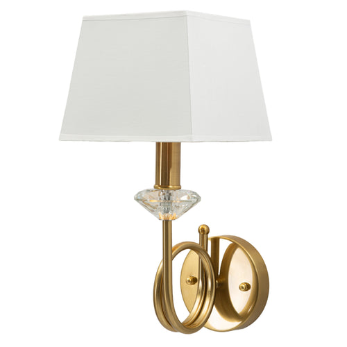 Mauro Ferretti wandlamp - goud/wit