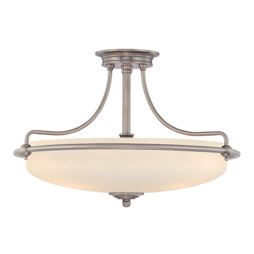 Elstead Griffin - 4-lichts semi-inbouw plafondlamp, gepolijst chroom, E27