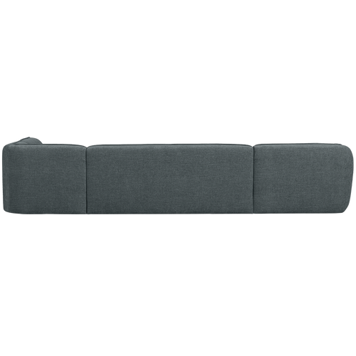 WOOOD bank rechts Polly - Polyester - Blauw/Groen - 71x353x150/245 - vtwonen shop