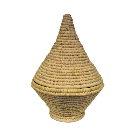 NOA MAY Mand/Tajine - Azzahra - naturel - zeegras - 	40 Ø x 60 cm