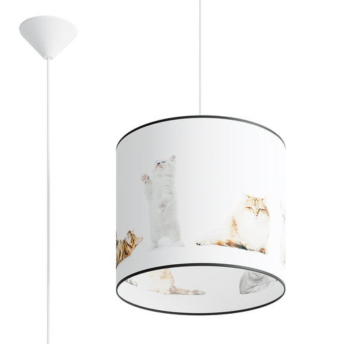Sollux Lighting Hanglamp KITTY 30 - 30x30x95cm