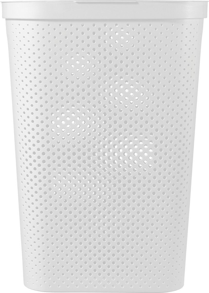 Curver infinity wasmand dots 40l - 100 recycled wit - online kopen? | Korting tot 23