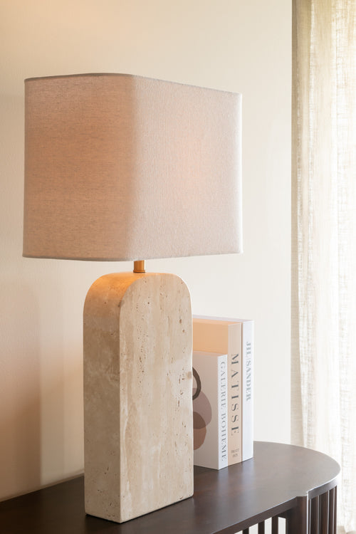 J-Line lamp - keramiek - beige