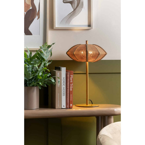Leitmotiv tafellamp Paris Disc - groen - Ø34cm