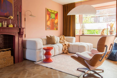 Interieur05 Vintage vloerkleed Sybil- groen/beige - 290 x 200 cm