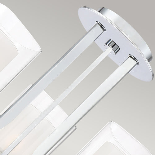 Elstead Quoizel Kolt Wandlamp Gepolijst Chroom, IP44
