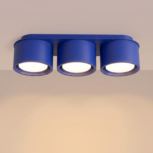 Sollux Lighting Plafondlamp MODO 3 ultramarijn Gx53 - 32,4x10,4x8,2cm