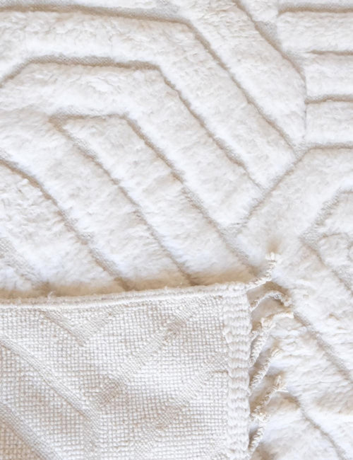 AFK Living vloerkleed Berber - handgemaakt - Wol - 140 cm x 200 cm