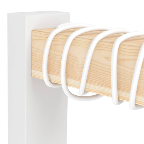 EGLO wandlamp Townshend - e27 - 21,5 cm - wit/bruin - vtwonen shop