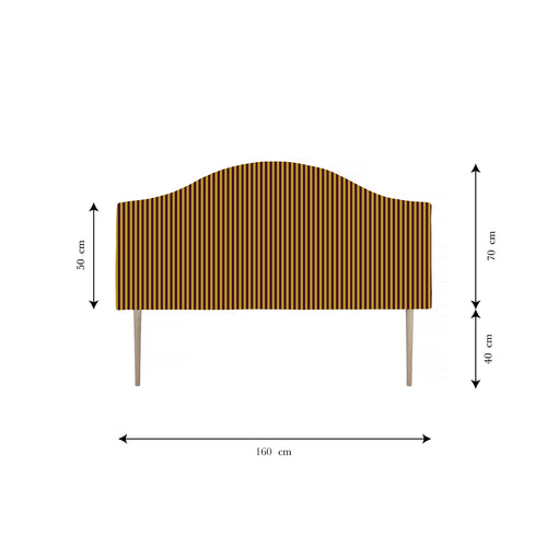 Hoofdbord voor bed 150 cm