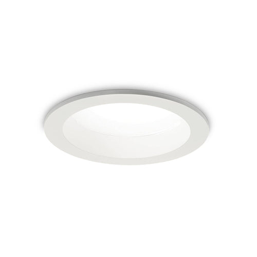Ideal Lux Basic - LED Light Inbouwspot Wit IP44