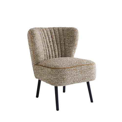 Calicosy - fauteuil GINA - B74 cm - Bruin 74x61x72 cm