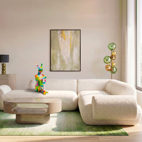 Kare Design Hoekbank Soft beige rechts