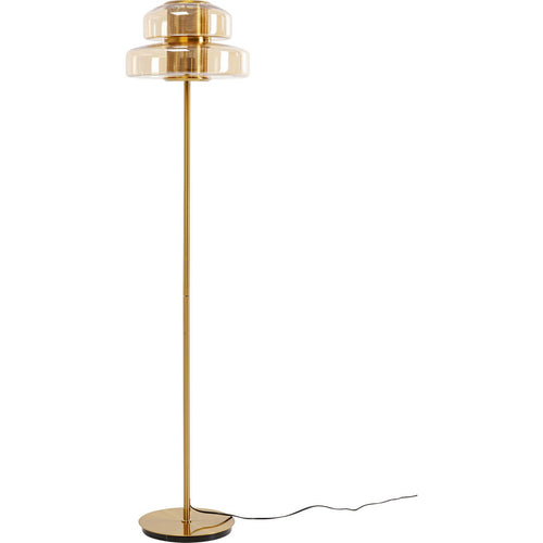 Kare Design Vloerlamp Arcadia 155cm amber - vtwonen shop