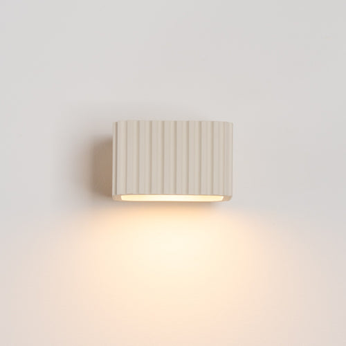 Sollux Lighting Wandlamp RIFF beige Gx53 - 10x12x6cm