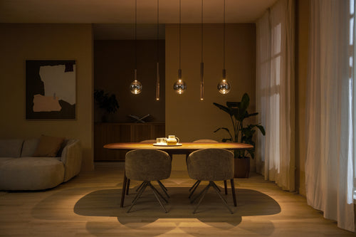Lucide hanglamp JASMINE - Geïntegreerde LED - Koper