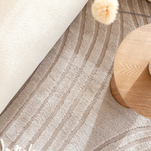 Interieur05 Scandinavisch vloerkleed Vidar zand