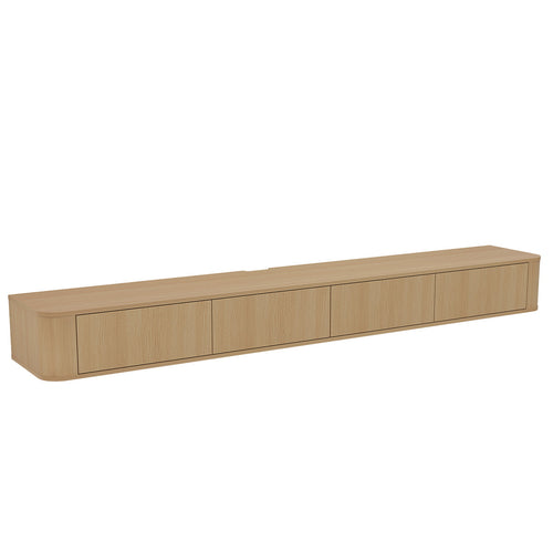 DÉJA Living Tv-meubel Lino - Naturel - 240x40x25cm