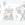 Sanders & Sanders zelfklevende behangrand dieren roze - 500 x 17.5 cm - 640599