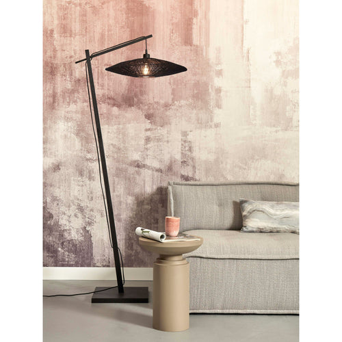 GOOD&MOJO vloerlamp Iguazu - zwart - Ø55cm - vtwonen shop