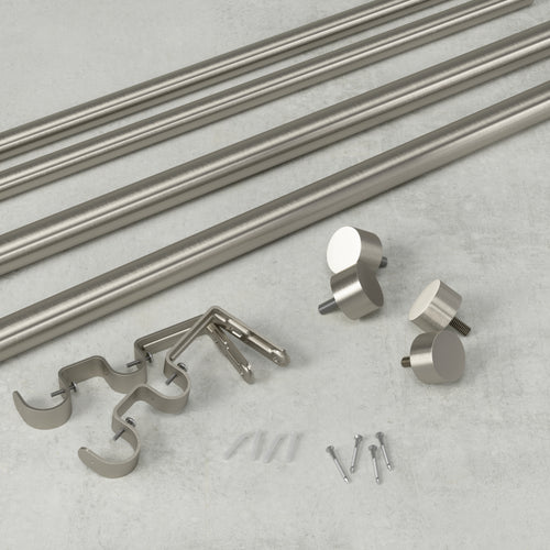 Umbra Cappa uitschuifbare dubbele gordijnroede - vtwonen shop