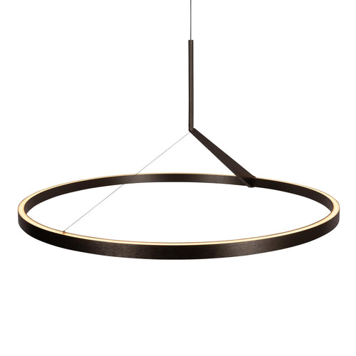Lucide hanglamp APPLAUSE - Geïntegreerde LED - Grijs ijzer