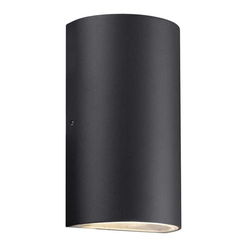 Nordlux Rold Wandlamp Buiten - 2-lichts LED - 3000K - IP54 - Zwart - Rond