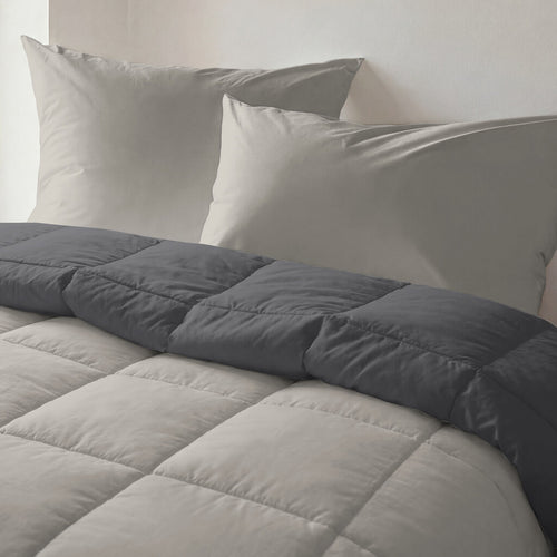 Byrklund - Dekbed zonder overtrek Wash & Rest - 240x200 cm - Zand / Antraciet