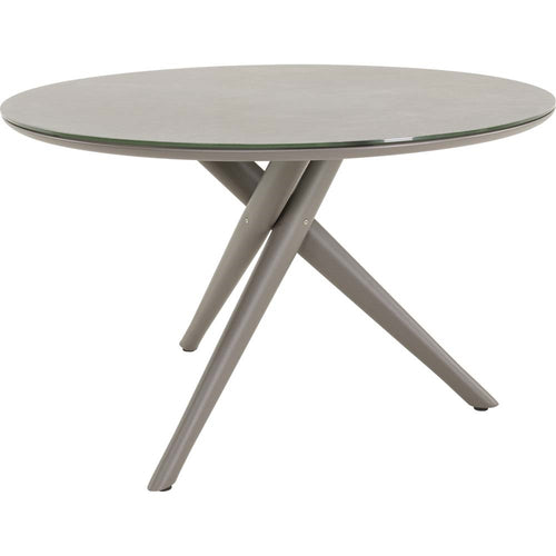 Lesli Living tuintafel Mojito - grijs - Ø120x74cm