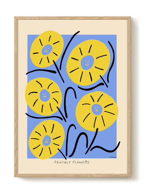 Madelen - Fantasy Flowers I - PSTR studio Kunst Poster - vtwonen shop