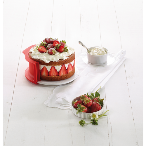 Lékué Springvorm Rond + Keramisch bord ø15 cm