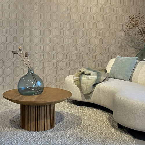 Livingfurn salontafel Lausanne - 80cm - bruin