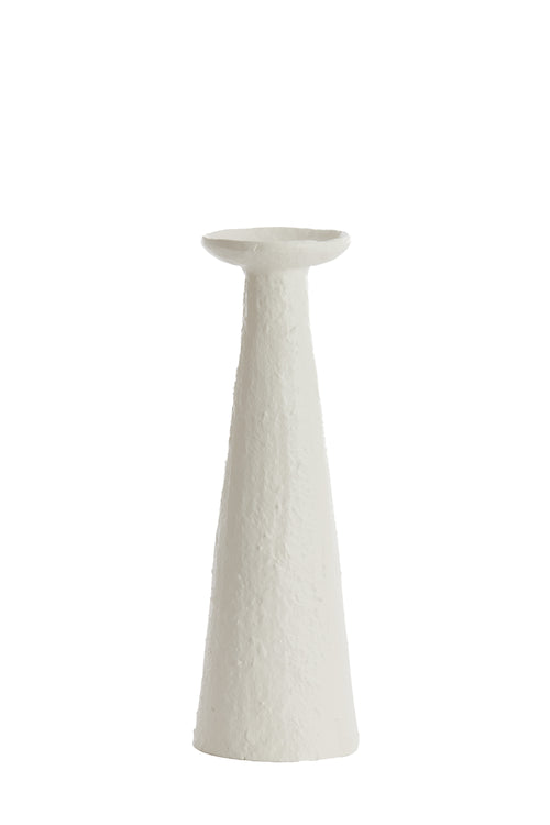 Light & Living kandelaar  - wit - 12.5x12x37 cm